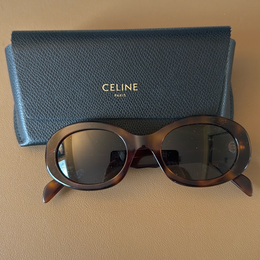 CELINE TRIOMPHE 01 SUNGLASSES IN ACETATE